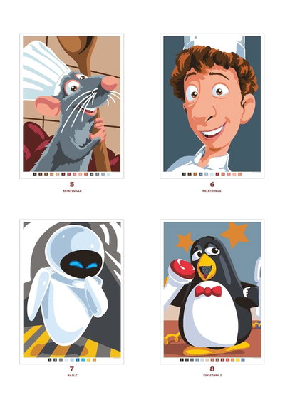 PIXAR | Libro Para Colorear DISNEY