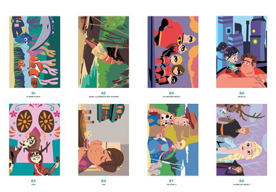 GRANDES CLASICOS x Numero | Libro Para Colorear DISNEY
