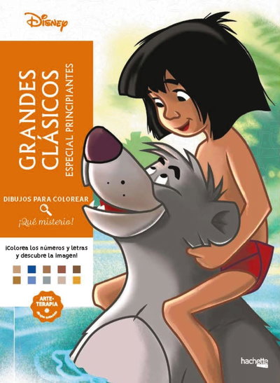 GRANDES CLÁSICOS Principiantes | Libro Para Colorear DISNEY