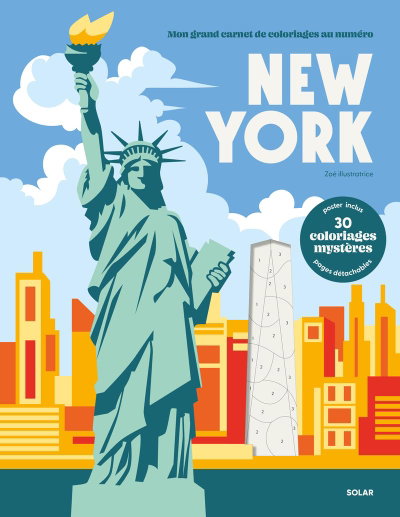 NUEVA YORK | Libro Para Colorear