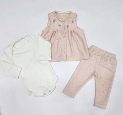 Conjunto en cashmere trenzado