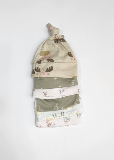 Gorrito de algodon estampado