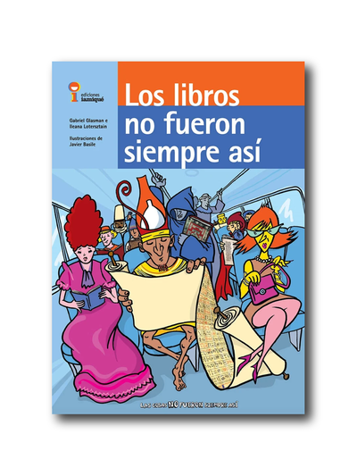 Los libros no fueron siempre así