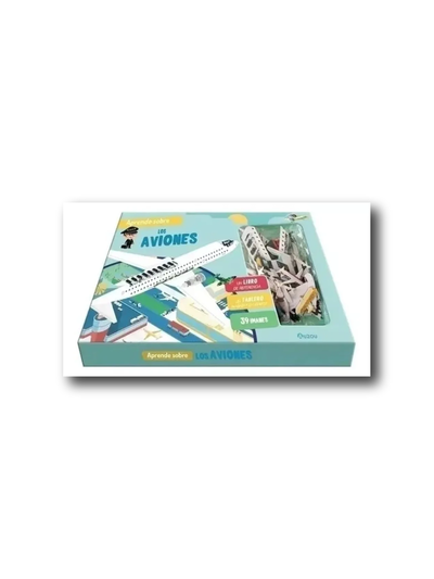 Aprende sobre los aviones (LIBRO-JUEGO)