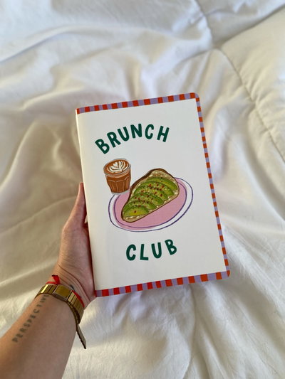 libreta A5 "brunch" + stickers de regalo