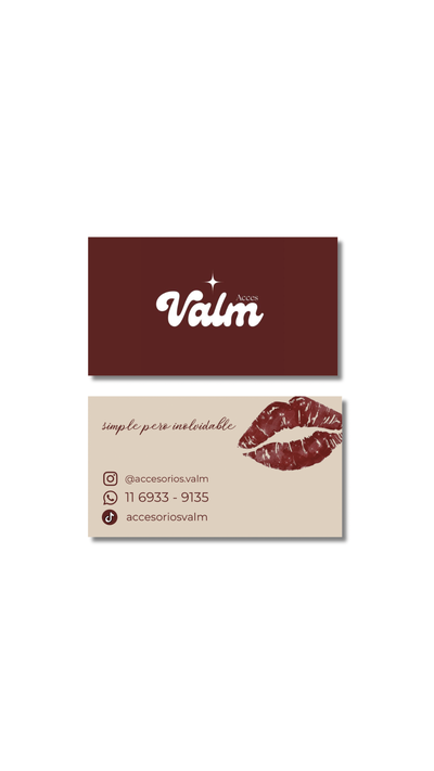 tarjetas personales 9x5 cm DOBLE FAZ