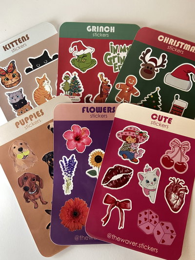 planchas de stickers troqueladas