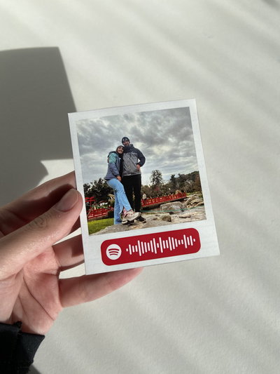 polaroid spotify personalizada 