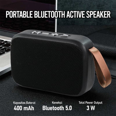 Parlante Bluetooth Portátil Tablepro MG2 USB Recargable Radio FM