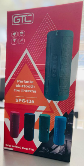 Parlante Bluetooth Impermeable Gtc Spg-126