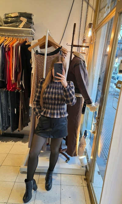 Blusa Alessa frunce