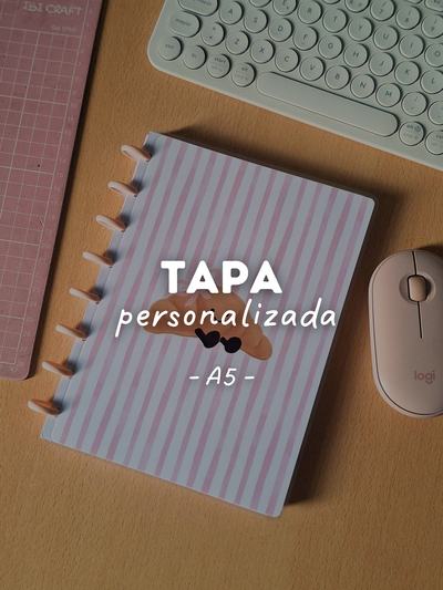 Cuaderno A5 - Sistema de Discos - Personalizada