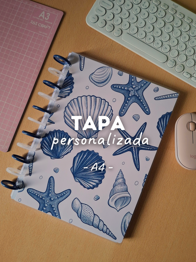 Cuaderno A4 - Sistema de Discos - Personalizada