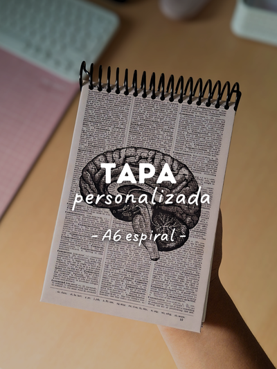 Libretas A6 tapa dura - Espiral - PERSONALIZADA