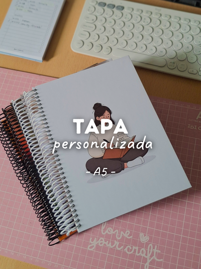 Cuaderno A5 - Espiral - Personalizada
