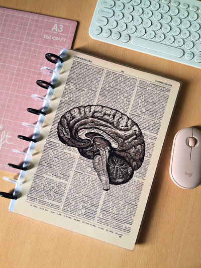 Cuaderno A4 discos tapa semirrigida  - LISO C97