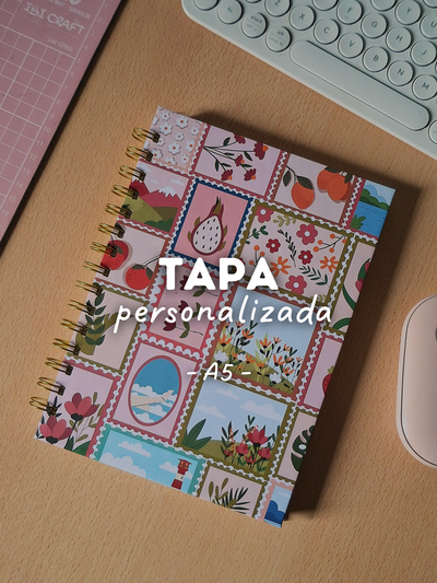 Cuaderno A5 - Anillado - Personalizada