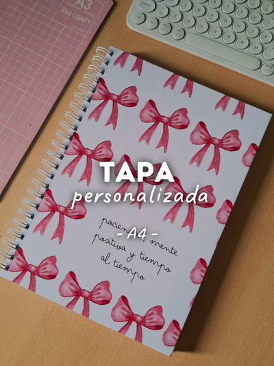 Cuaderno A4 - Anillado - Personalizada