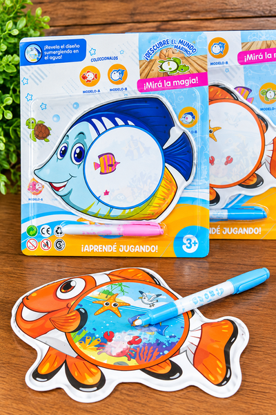 Dibujo con agua