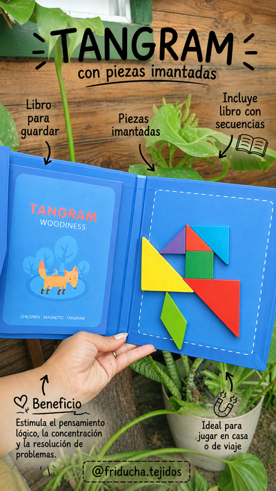 Tangram imantado 