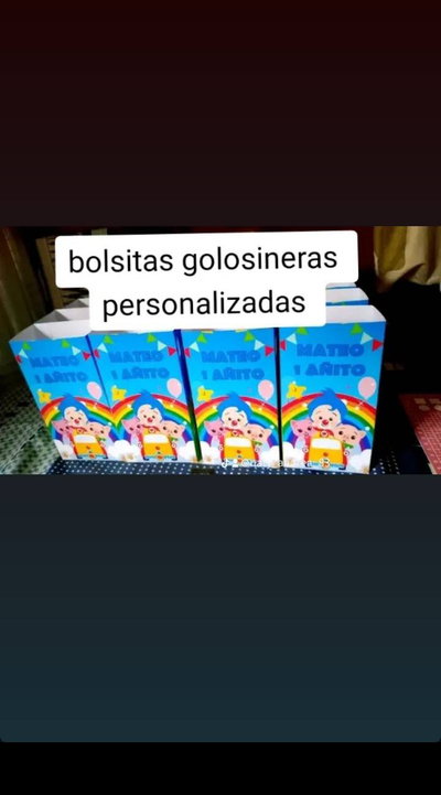 Bolsitas golosineras personalizadas 