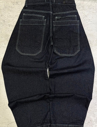 JEAN BAGGY AZUL COSTURA CONTRASTANTE
