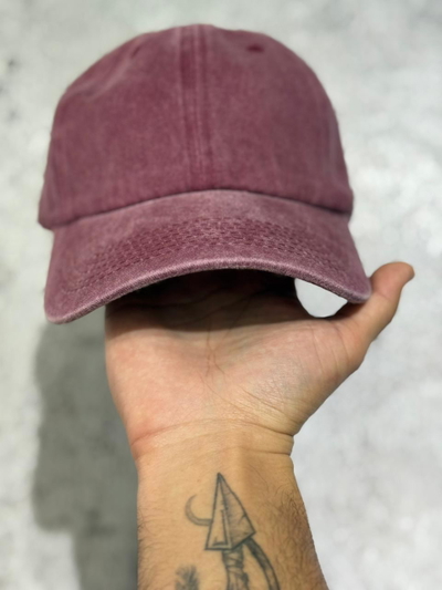 GORRA VINTAGE ROJA