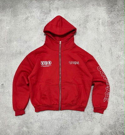 ZIP HOODIE BOXY FIT OUTSIDER