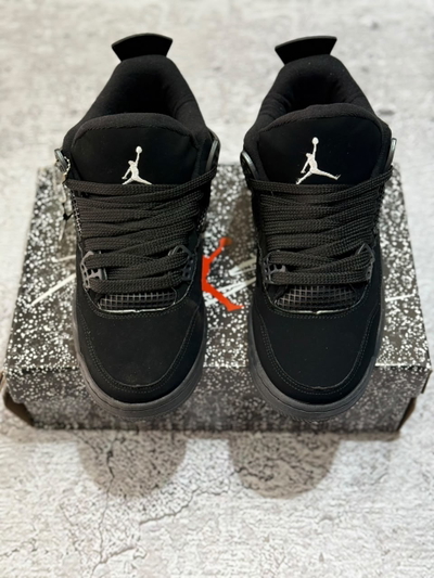 ZAPATILLAS JORDAN RETRO 4 TOTAL BLACK