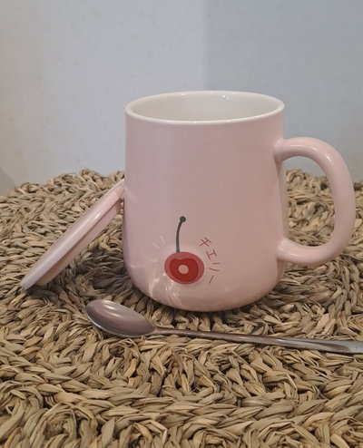 TAZA ROSADA