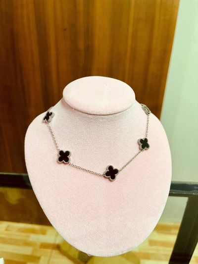 Gargantilla "Van Cleef" negro AQ