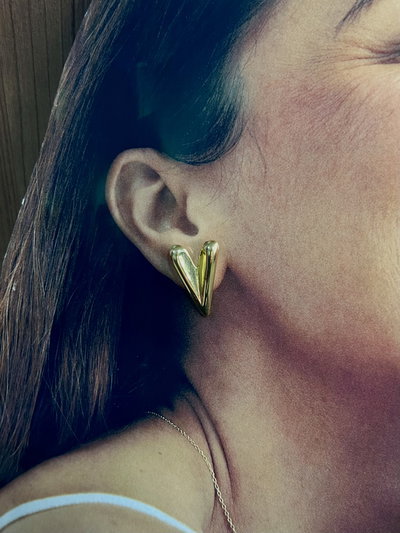 Aros grandes "Corazón" AD