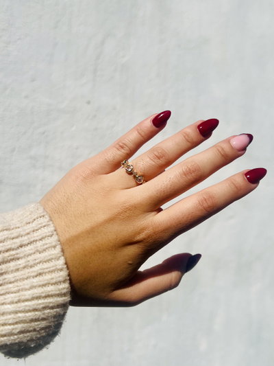 Anillo "corazones" AD