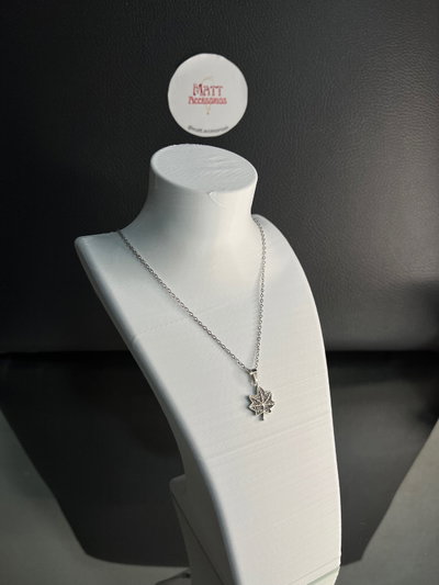 Collar "Hoja de vida" AQ