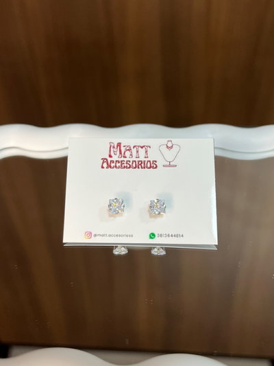 Aros piedra cubic cuadrado AQ