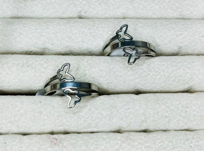 Anillo "Mariposa" doble AQ