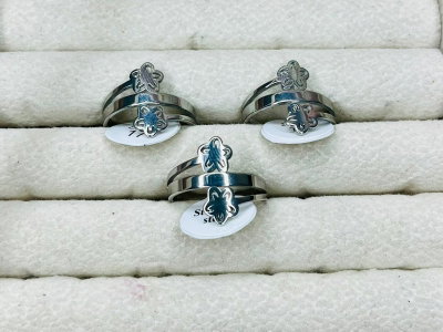 Anillo "Doble flor" AQ