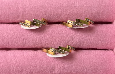 Anillo doble strass AD