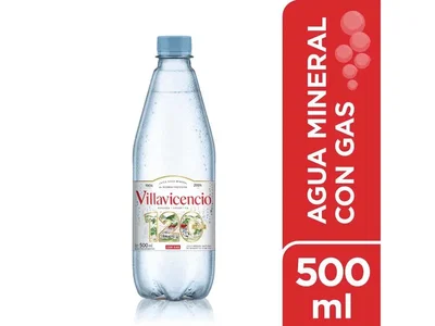 Villavicencio 500 ml c/gas pack  x 12u
