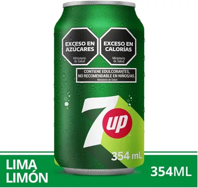 7UP Original 357 ml Lata  x 6 Uni 