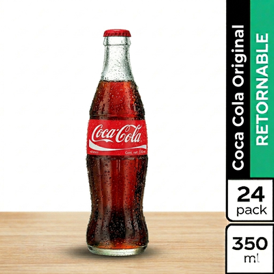 Coca cola 350 ml x 24u  VIDRIO