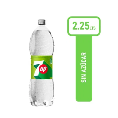 7UP Sin Azucar 2.25 L pack x 8u