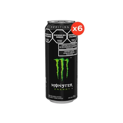 Energizante monster  pack x 6u