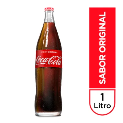 Coca Cola Sabor Original  1 L RETORNABLE x 12u VIDRIO