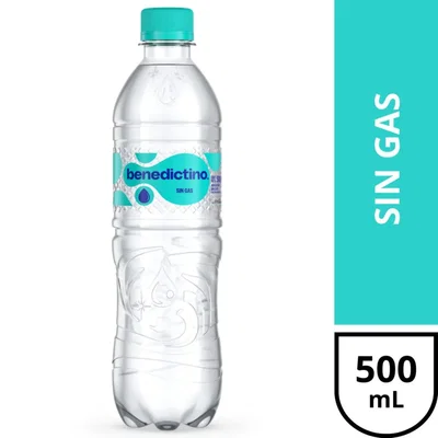 Agua Benedictino S/gas  pack x 12u