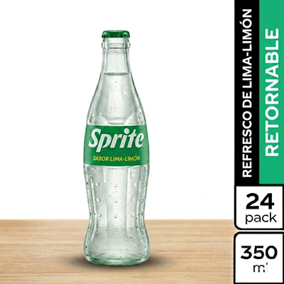 Sprite 350 ml x 24u VIDRIO