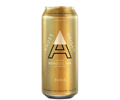 Andes Rubia  473 ml Lata pack x 24u