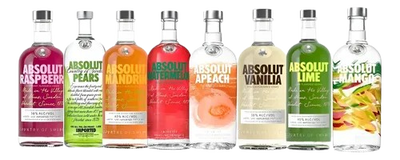 ABSOLUT  Saborizados 1 l x unidad