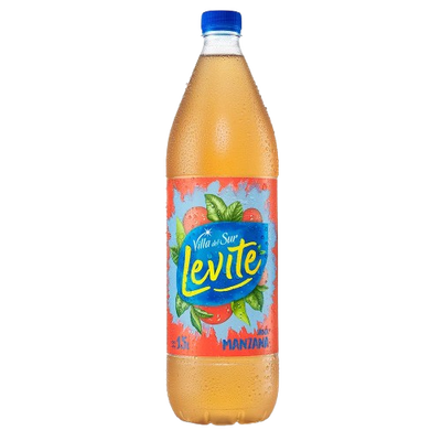 Levite 1.5 L botella pack x 6u Manzana