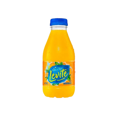 Levite 500 ml botella pack x 12u Naranja